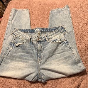 Old navy power straight high rise secret slim pocket jeans 16